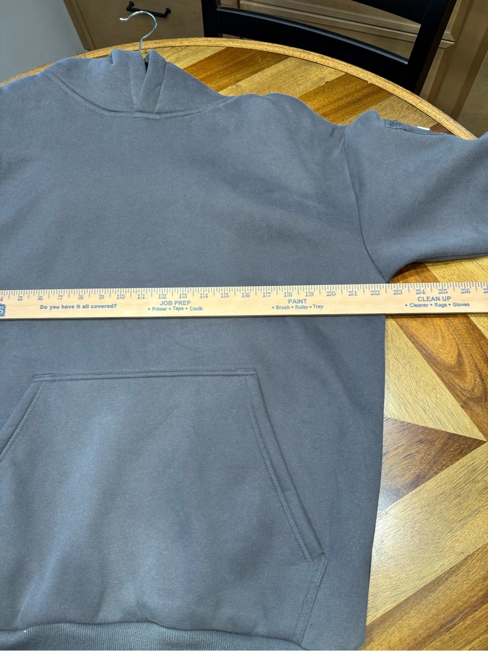 Comfrt Travel Essentials Hoodie - Charcoal Gray medium - Picture 10 of 11